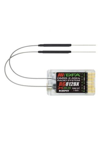 JR RG812BX DMSS 2.4GHZ w/  XBUS Receiver (2K)