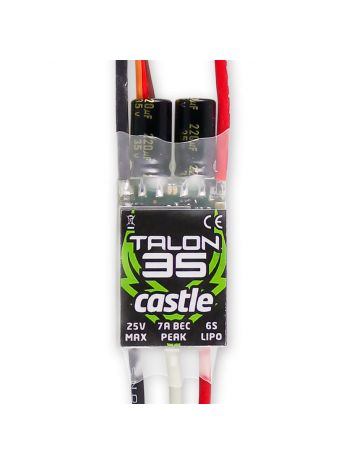 CASTLE CREATION Talon 35A ESC, 6S/25V with 7A BEC 