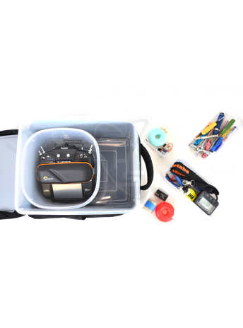 SINGAHOBBY Backpack (Black) - Compartmentalised