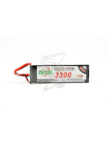NXE 2-Cells 3300mAh 60C LiPo-XT60