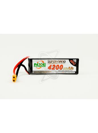 NXE 4-Cells 4200mAh 40C LiPo-XT60