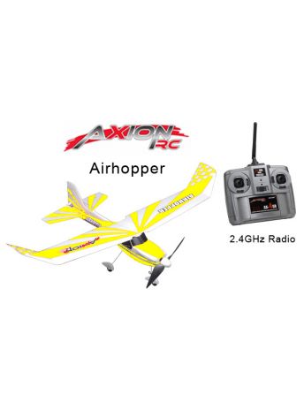 AxionRC Airhopper RTF with 2.4GHz 4-Channel Radio (Yellow) (Lowest actual shipping cost would be advised separately)