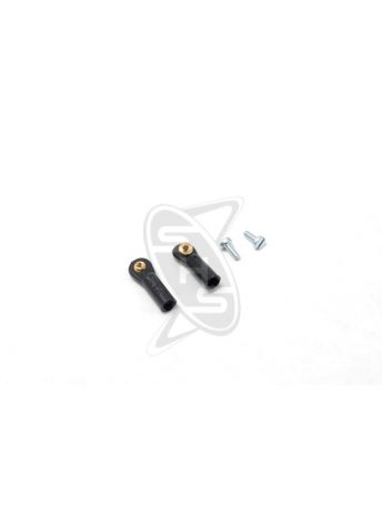 Singahobby Ball Links Ø3mm M2/M1.6 Short (2 pcs)