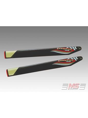 MS Composit CFC Main blades 71 cm/12/4+5 Champion (Flybarless)
