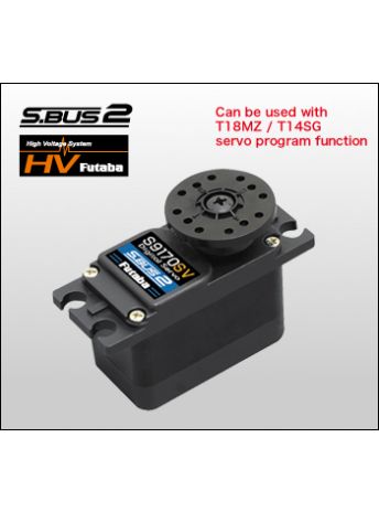 Futaba S9170SV S.Bus2 Programmable High Voltage Servo