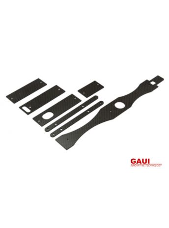 Gaui 313503 NX4 CF Mounts for Electronics and Stiffener Set (1.6mm)