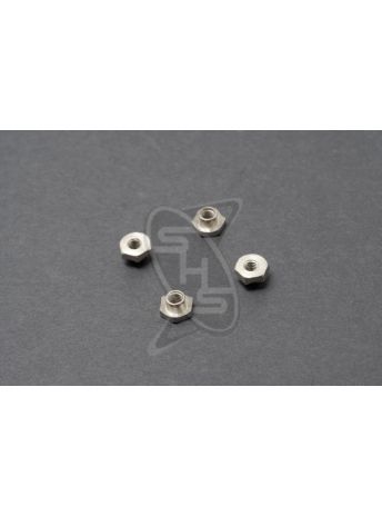 Singahobby Hex Blind Nuts M4 (4 pcs)