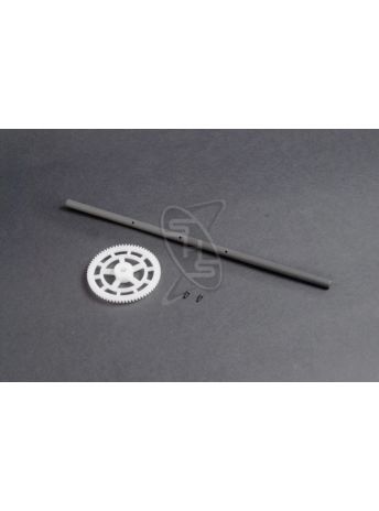 Hirobo 0301-075 XRB 4mm Main Shaft L=145
