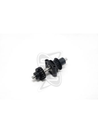 Hirobo 0414-400 Counter Gear Pulley Set 18T
