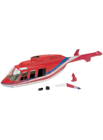 Hirobo 0403-922 50 Long Ranger Body (Red)