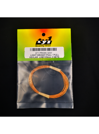 PROSTAR Light Weight Pull/Pull Kevlar Line 0.5mm/3m