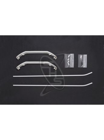 K&S Lightweight Low Skids for 30-90 Helicopters