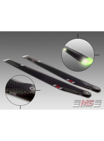 MS Composit CFC Night Blades 71cm/12/4+5 (2 Colors)