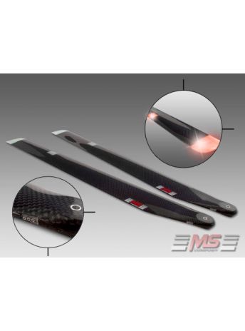 MS Composit CFC Night Blades 68cm/12/4+5 (2 Colors)