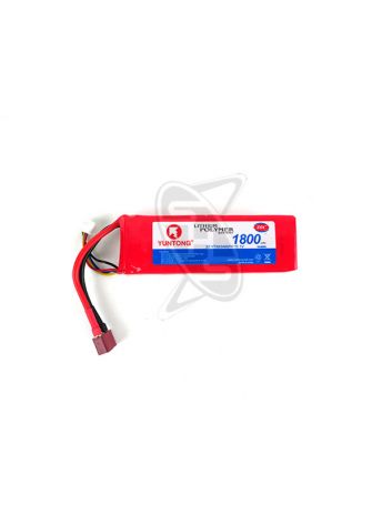 Yuntong 3-Cell 1800mAh 30C LiPo 11.1V (DEAN)