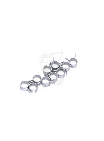 PROSTAR 8mm Fuel Tubing Clamp - 10pcs