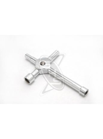 Prostar 4-Way Cross Wrench (5.5/7/8/10mm)