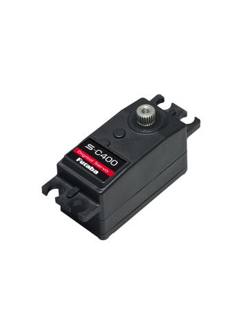 FUTABA S-C400 Low-Profile EP Car Servo - SR/UR Mode - 8.0KG/.08S@7.4v