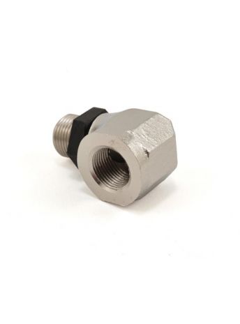 SAITO Right Angle Muffler Adapter with Nut 