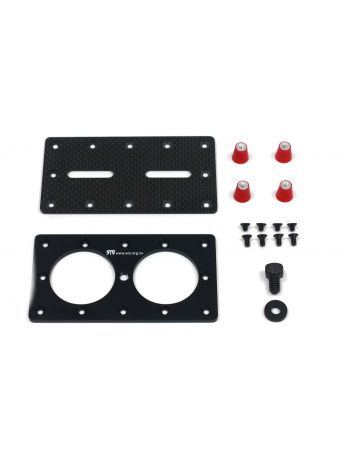 Singahobby Camera Plate with Red 40Â° Dampers