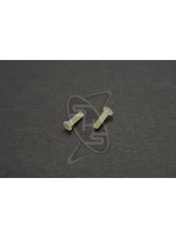 Singahobby Countersunk Head Nylon Screws M3x12 (2pcs)
