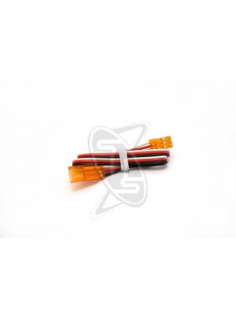 Singahobby Extension Cord 300mm (50 Strands/Orange)