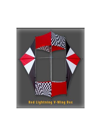 Premier RC Kites V Wing Red Lightning (With V707 Power Unit)