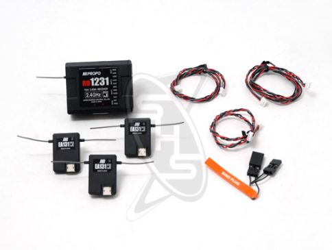JR RD1231 12-Channel 2.4GHz DSMJ Receiver