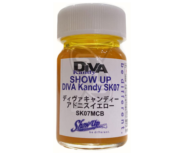 SHOW UP Diva Kandy Micro Bottle - Adonis Yellow (SK07MCB)
