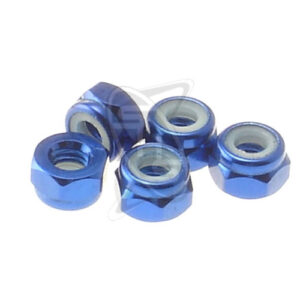 HIRO SEIKO 4mm Alloy Nylon Wheel Nut (Y-Blue)