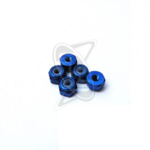 HIRO SEIKO 2mm Alloy Nylon Wheel Nut - S (Y-Blue)