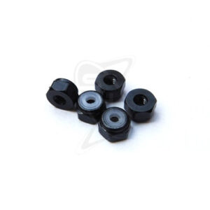 HIRO SEIKO 2mm Alloy Nylon Wheel Nut – S (Black)