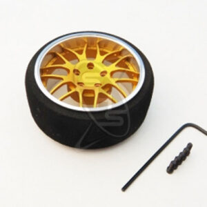 HIRO SEIKO Aluminum Steering Wheel (Y TYPE) - Gold