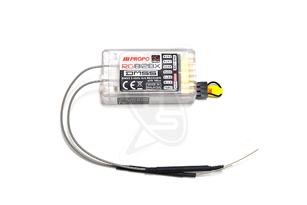 JR RG812BX 8CH 2.4GHz DMSS XBus Receiver - Image 3