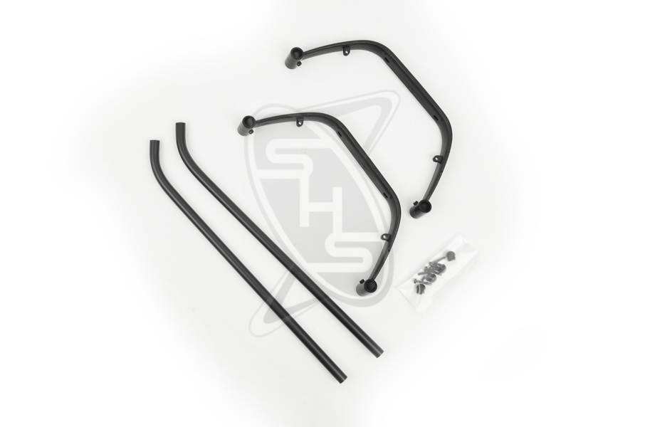 HIROBO 0402-533 Landing Gear Assy (Black)