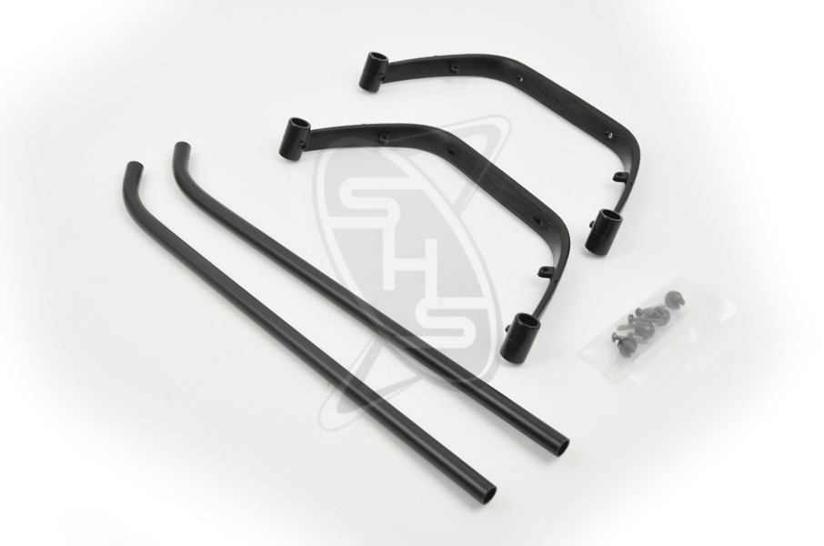 HIROBO 0402-533 Landing Gear Assy (Black) - Image 3