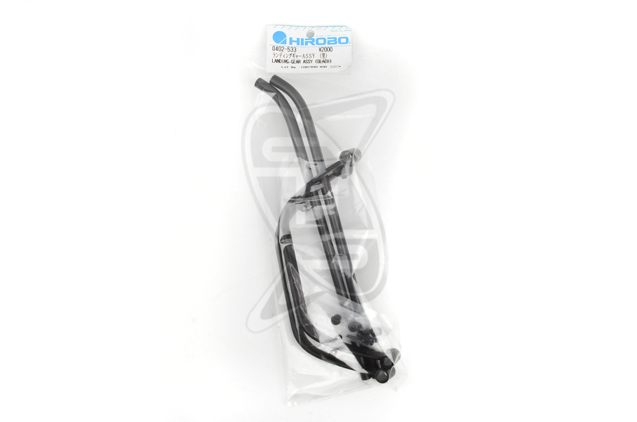 HIROBO 0402-533 Landing Gear Assy (Black) - Image 4