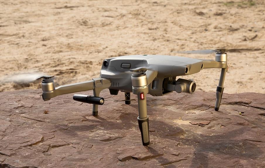 PGYTECH Landing Gear Extensions w/ LED Headlamp Set for Mavic 2 - Image 5