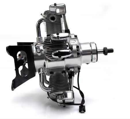 SAITO FG-73R5 73cc 5-Cylinder 4-Stroke Gas Radial Engine - Image 8