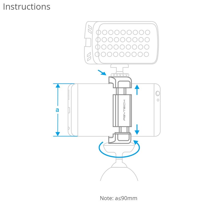 PGYTECH Universal Phone Holder - Image 5