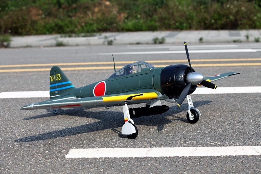 FMS 1400MM (55.1") A6M Zero Green PNP - Image 6