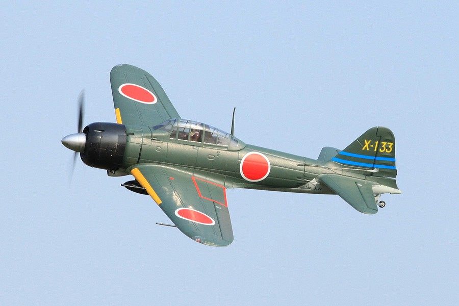FMS 1400MM (55.1") A6M Zero Green PNP