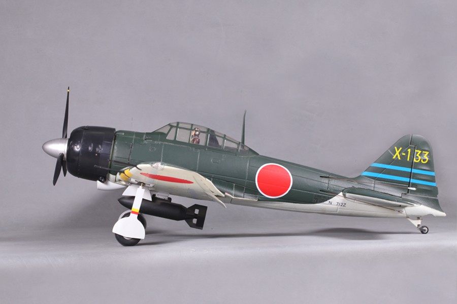 FMS 1400MM (55.1") A6M Zero Green PNP - Image 17
