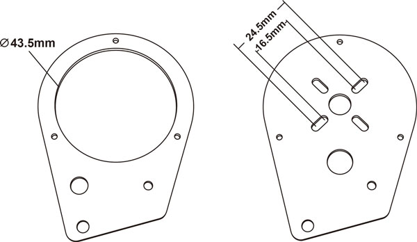 Gaui 225233 Motor Mount Set - Image 3