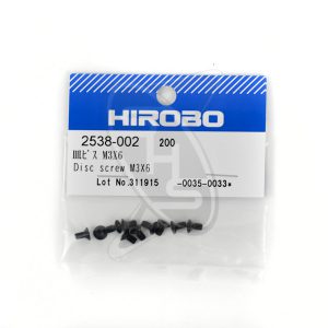 HIROBO 2538-002 Disk Screw M3X6