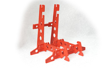 K&S 2791 Maintenance Stand for Helicopter (Orange)