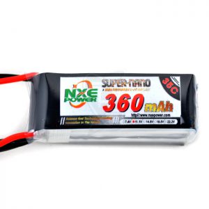 NXE 3-Cells 360mAh 35C LiPo-JST