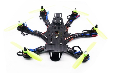 Siglo RD290 Hexacopter Kit Combo with Mini CC3D