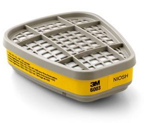 3M 6003 Organic Vapor/Acid Gas Cartridges (2pcs)