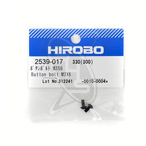 HIROBO 2539-017 Button Bolt M3X6